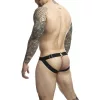 MOB - DNGEON RED – láncos férfi jockstrap (egy méret)