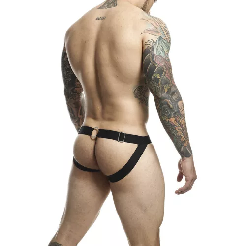 MOB - DNGEON RED – láncos férfi jockstrap (egy méret)