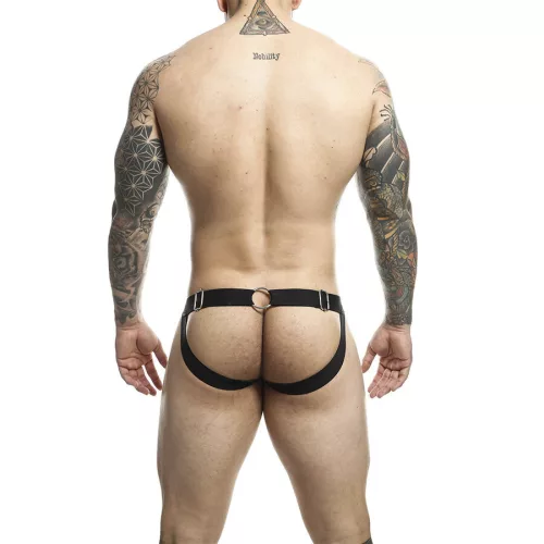 MOB - DNGEON RED – láncos férfi jockstrap (egy méret)