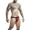 MOB - sportos jockstrap, érzéki kivitelben, piros