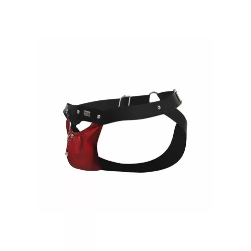 MOB - sportos jockstrap, érzéki kivitelben, piros