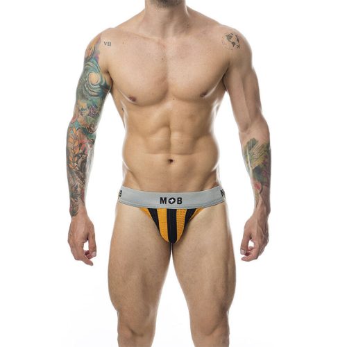 MOB – klasszikus jock stripe narancs L méretben