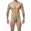 MOB Jock Stripe - klasszikus sárga alsónemű S méret