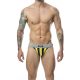 MOB Jock Stripe - klasszikus sárga alsónemű S méret