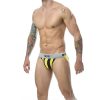 MOB Jock Stripe - klasszikus sárga alsónemű S méret