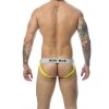 MOB Jock Stripe - klasszikus sárga alsónemű S méret