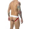 MOB – klasszikus szivárvány jockstraps, S méret