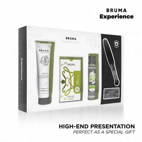 BRUMA XPERIENCE - ízletes vízbázisú vibrátor szett