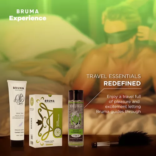 BRUMA XPERIENCE - ízletes vízbázisú vibrátor szett