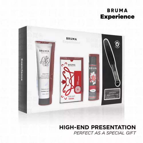 BRUMA XPERIENCE – Édes eper vibrátorral és orgazmus kittel