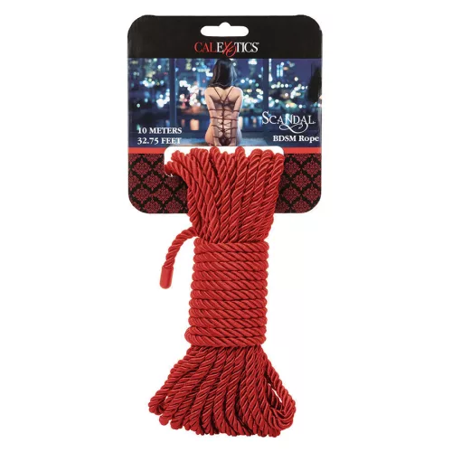 CALEXOTICS – Scandal Red 10 m BDSM kötél