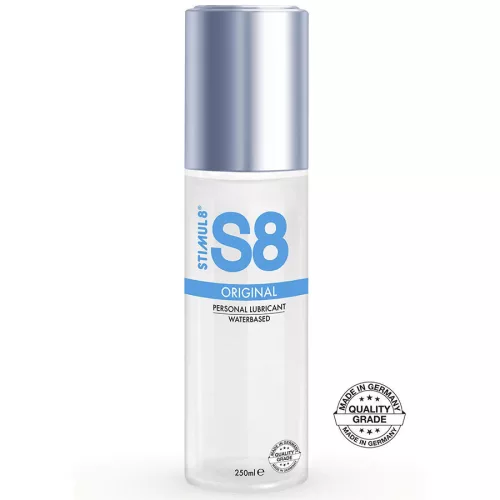 STIMUL8 S8 – vízbázisú síkosító 250 ml prémium kényelemhez