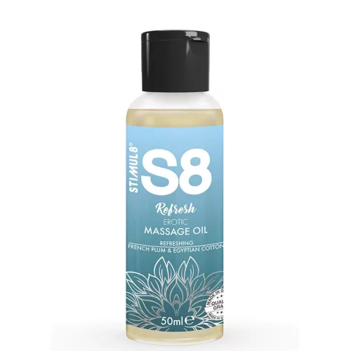 STIMUL8 - érzéki pamut masszázsolaj 50 ml