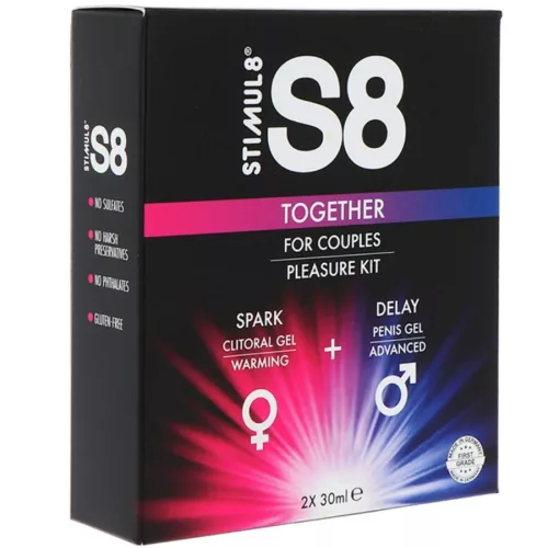 STIMUL8 – páros prémium intim kényeztető készlet 2 x 30 ml