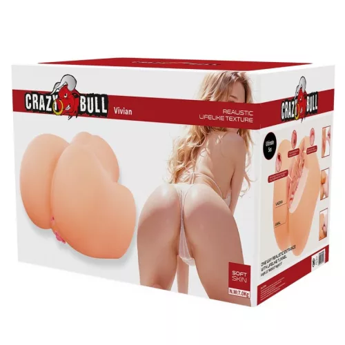 Crazy Bull Anaid popó maszturbátor - vagina- és anális nyílással, 7kg