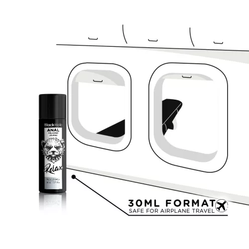 BLACK HOLE – anális relaxáló szilikon alapú síkosító 30 ml