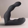 Rocks-Off – fekete prosztata és anál vibrátor adapter