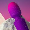 Rocks-Off Glo Girl – mini vibrátor púderlila színben