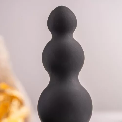 ROCKS-OFF Petite Sensations – vibráló anál dugó fekete