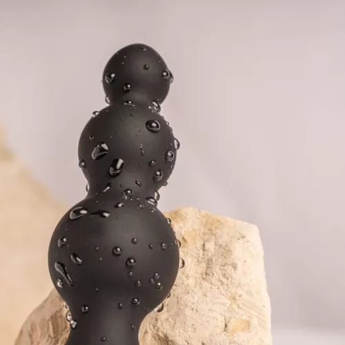 ROCKS-OFF Petite Sensations – vibráló anál dugó fekete