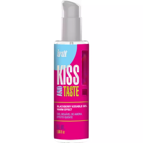 INTT Kiss And Taste melegítő intim gél - szederízű, 55ml