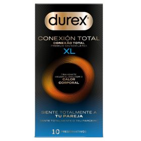   Durex - Totális összekapcsolódás XL, latexmentes óvszer 10 db