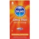 SKINS Ultra Thin ultravékony óvszer - 8 db