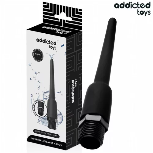 ADDICTED TOYS - anális tisztító univerzális adapterrel
