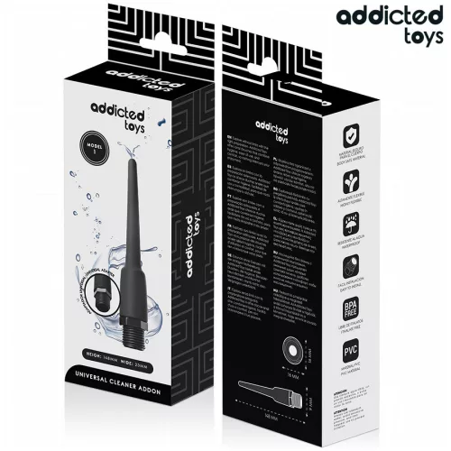 ADDICTED TOYS - anális tisztító univerzális adapterrel