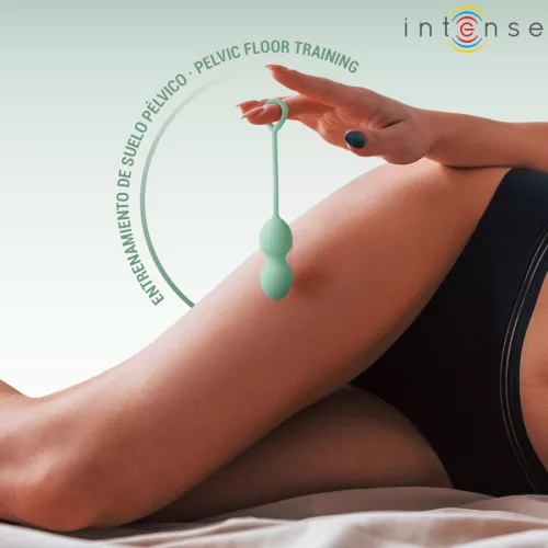 INTENSE Charli - prémium Kegel labda készlet, világos jade zöld