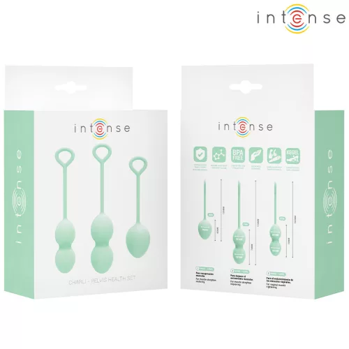 INTENSE Charli - prémium Kegel labda készlet, világos jade zöld