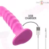 INTENSE Cindy – kanyargós dizájnyú L méretű vibrátor távirányítóval