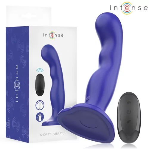 INTENSE Shorty – vibrátor tappanccsal és távirányítóval