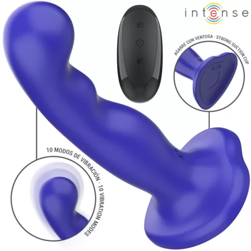 INTENSE Shorty – vibrátor tappanccsal és távirányítóval