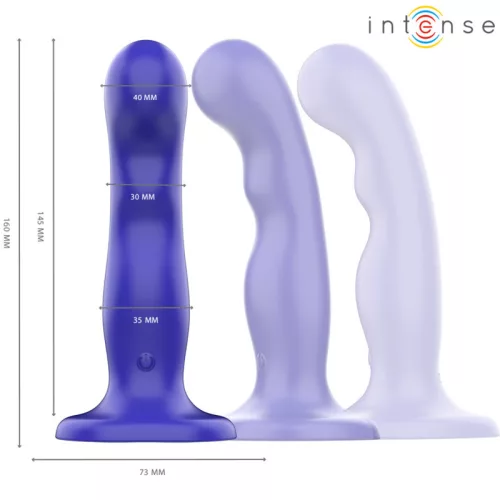 INTENSE Shorty – vibrátor tappanccsal és távirányítóval