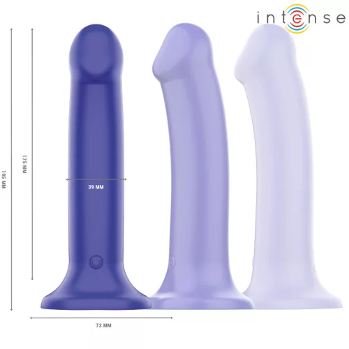 INTENSE Victoria – távirányítós vibrátor szívókoronggal