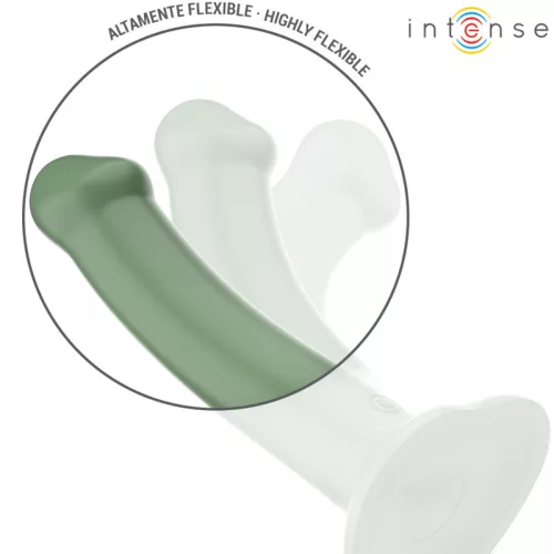 INTENSE Becca – zöld távirányítós vibrátor tapadókoronggal