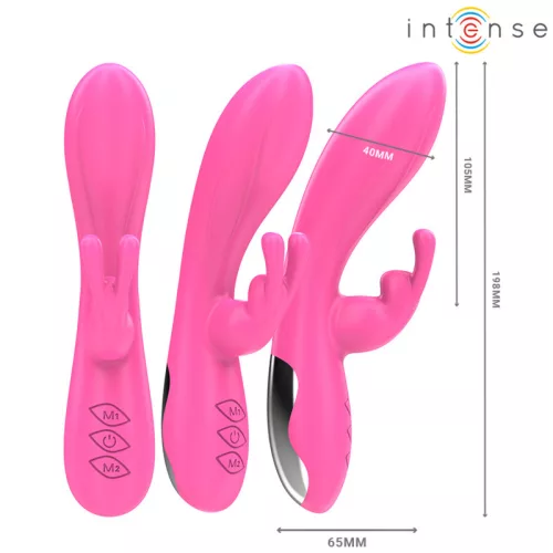 INTENSE Randall Rabbit – 10 funkciós vibrátor rózsaszínben
