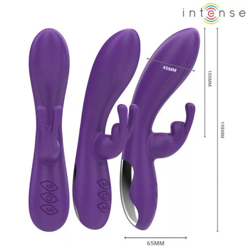 INTENSE Randall Rabbit – 10 rezgéses nyúl vibrátor, lila