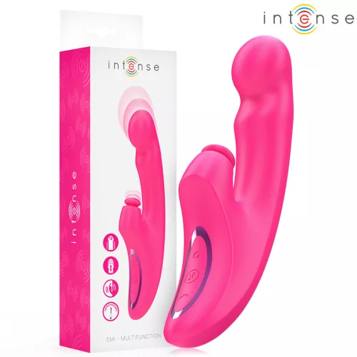 INTENSE – multifunkciós pink vibrátor, 10 vibrációval