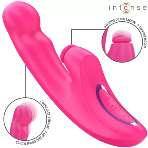 INTENSE – multifunkciós pink vibrátor, 10 vibrációval