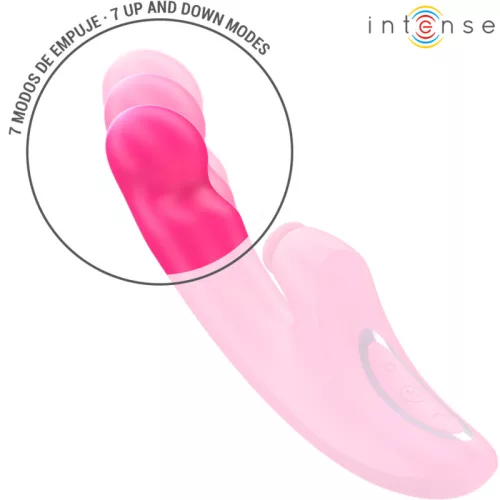 INTENSE – multifunkciós pink vibrátor, 10 vibrációval