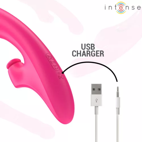 INTENSE – multifunkciós pink vibrátor, 10 vibrációval