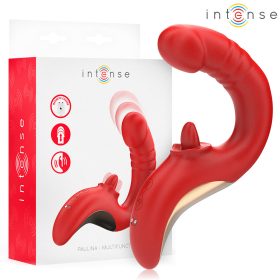 INTENSE Paulina – U alakú prémium vibrátor és izgató