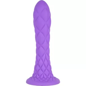   Silexd Dildó Hőre reagáló, folyékony szilikon 18,5 cm lila vízálló