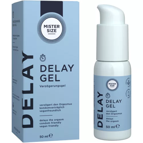 Mister Size - késleltető gél 50 ml prémium élvezethez