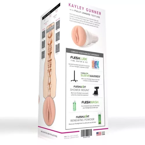 Fleshlight Kayley Gunner Fully Loaded maszturbátor - vagina
