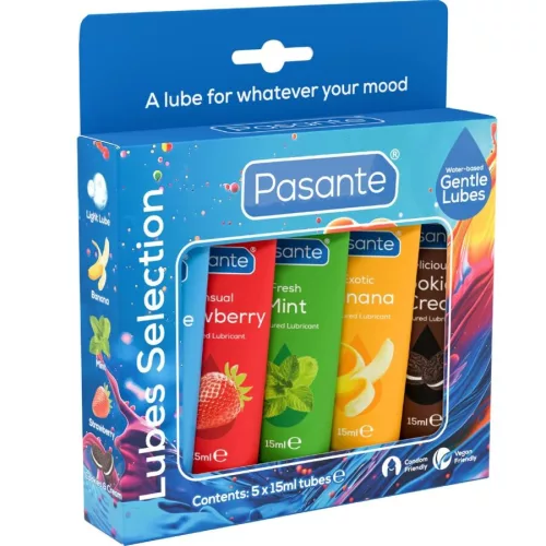 PASANTE - ízesített sikosítók 5 db x 15 ml