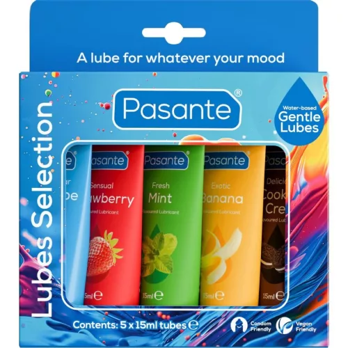 PASANTE - ízesített sikosítók 5 db x 15 ml