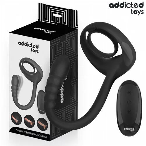 ADDICTED TOYS – vibráló péniszgyűrű távirányítóval